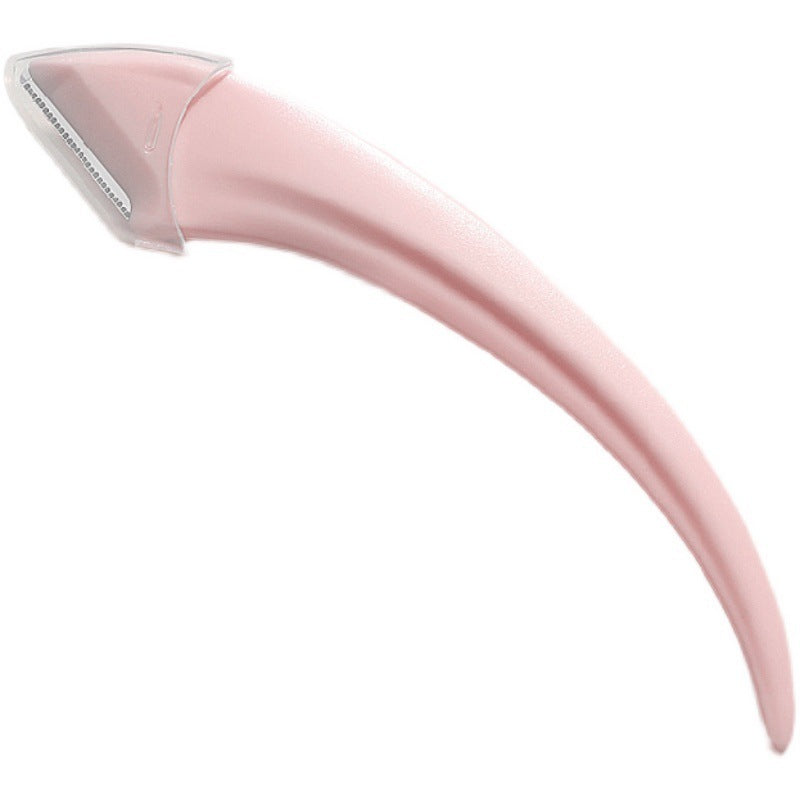 Eyebrow Trimming Knife With Comb Curved Moon Small Beauty Supplies Gadgets Eyebrow Trimming Knife With Comb Curved Moon Small Beauty Supplies Gadgets